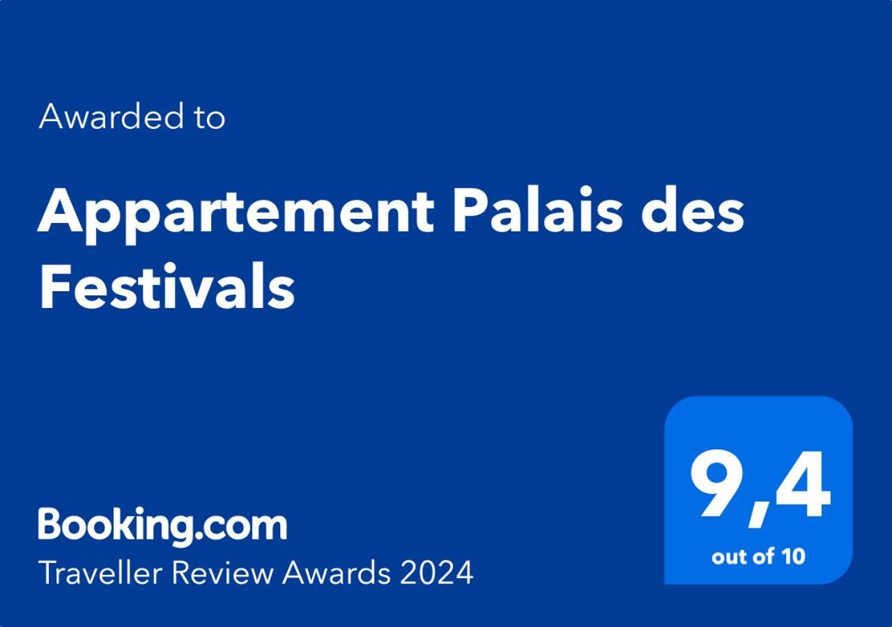 Appartement Palais Des Festivals Cannes Exterior foto